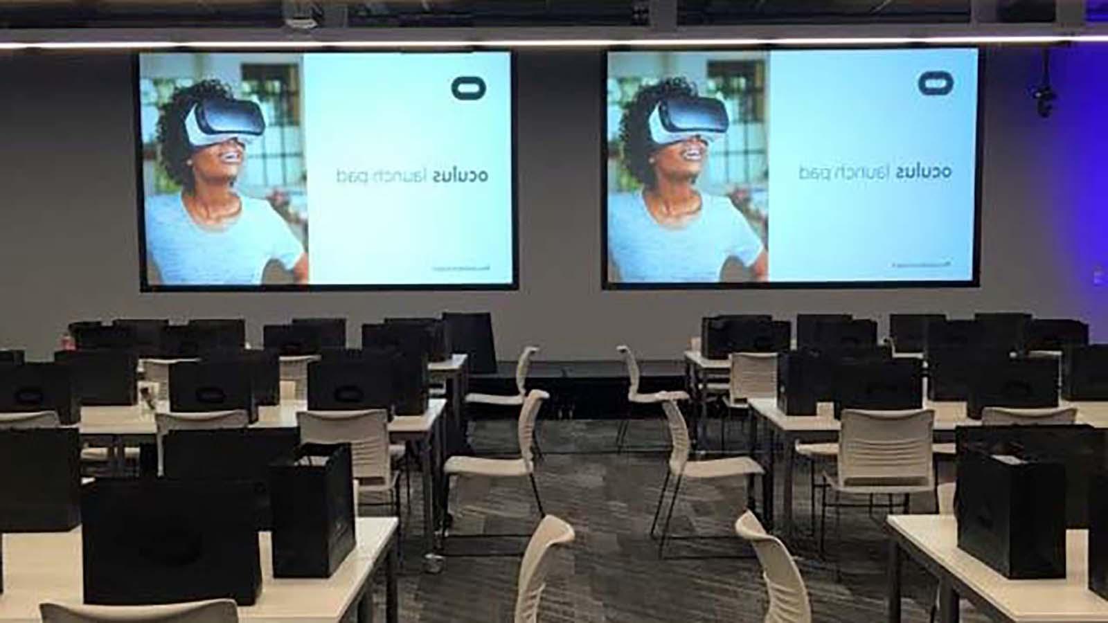 一名教员被选中参加Oculus发起的首届“发射台”多元化倡议——英雄形象 