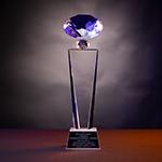 满帆's LEAD Award trophy for the 创新 & Entrepreneurship master's program